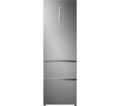 HAIER A3FE635CMJ 60/40 Fridge Freezer - Stainless Steel